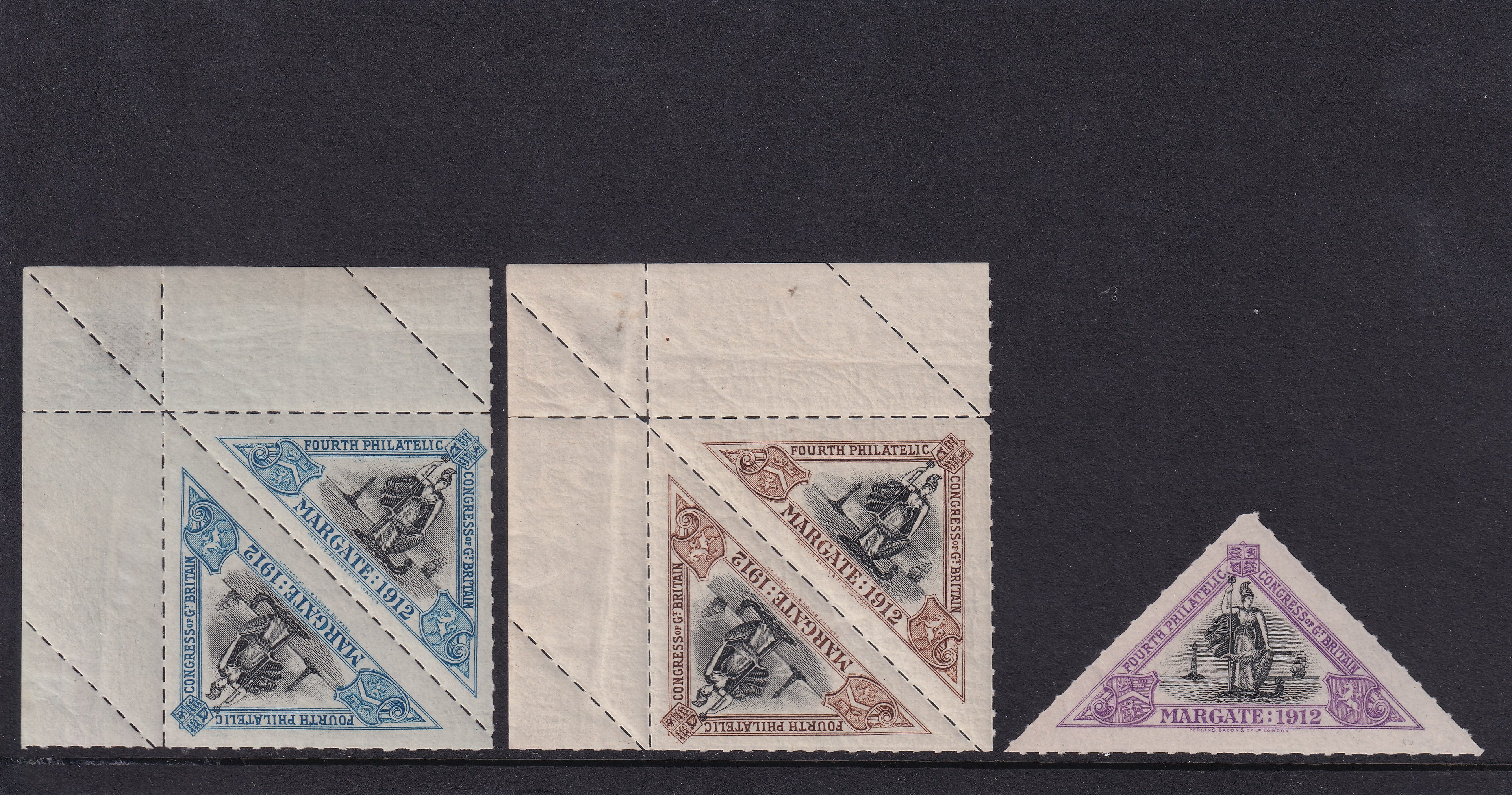 GB 1912 4th Philatelic Congress UM/Mint Stamps