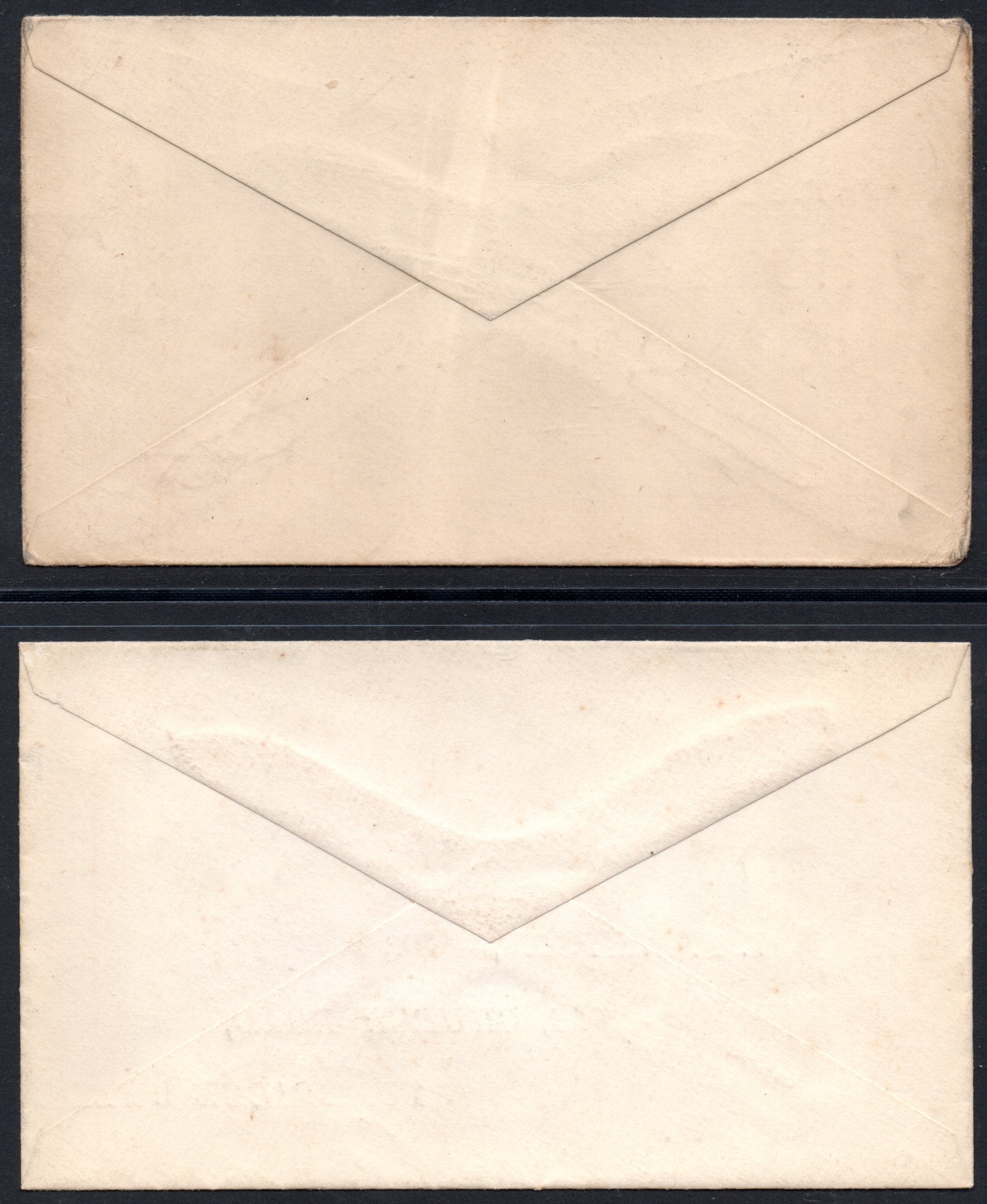 GB Queen Victoria Five Unused Penny Pink Envelopes All with Printed Addresses