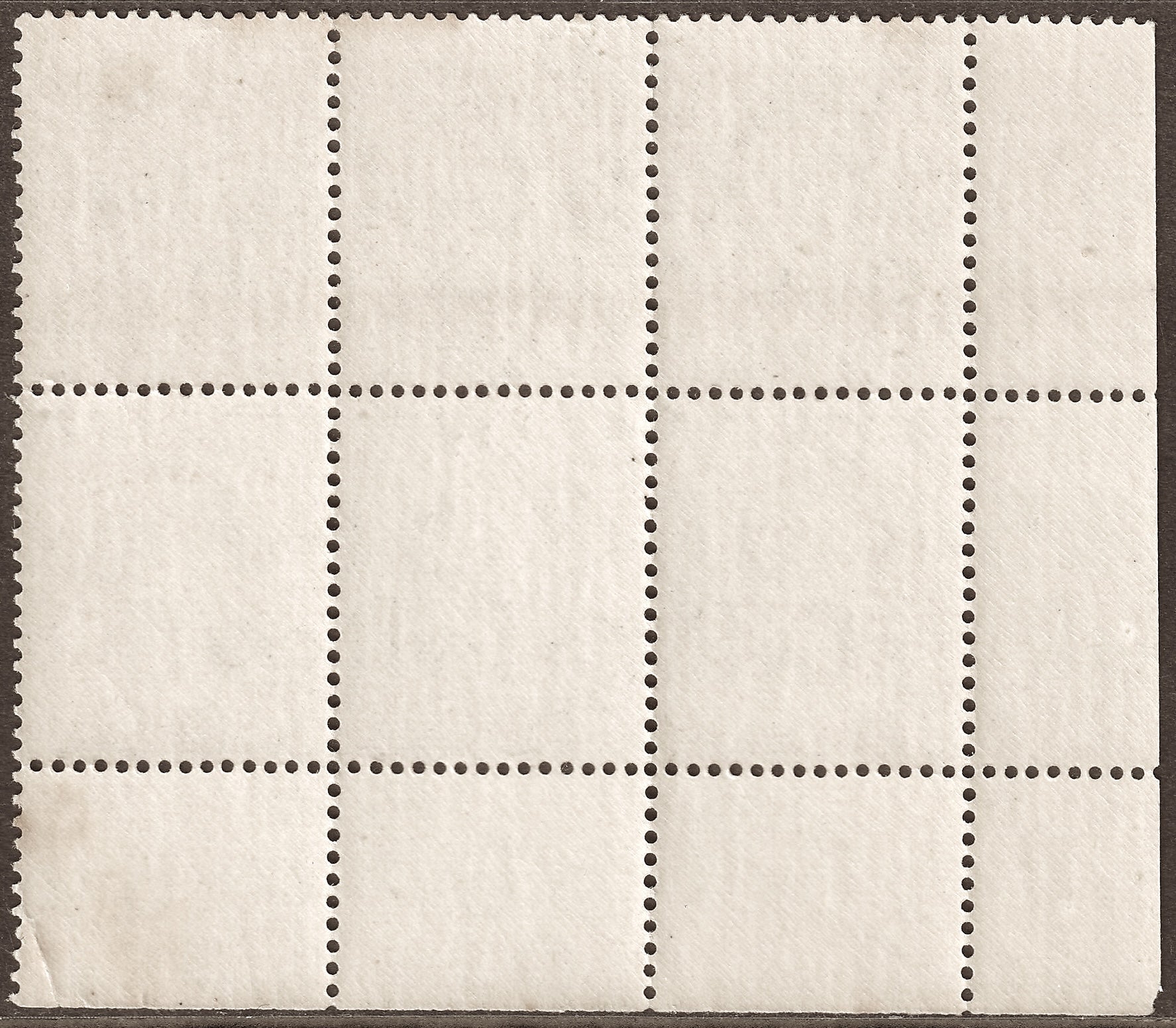 GB 1934 1½d UM Control V34 Block of Six with Variety