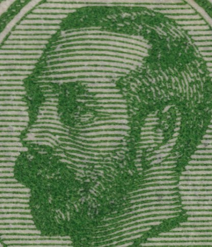 GB 1911 ½d Bright Green Die IB Fresh MM Variety
