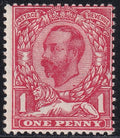 GB 1911 1d Die 1B MM Varieties