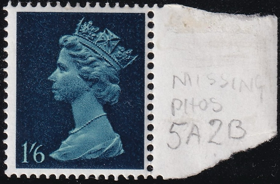 GB 1967 1s6d UM Variety Pair