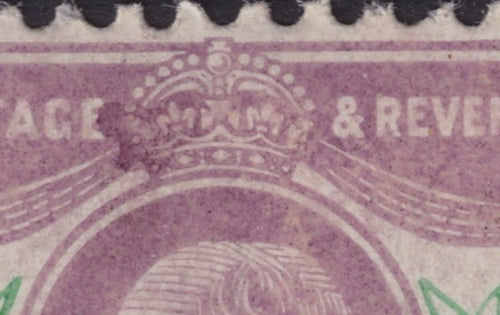 British Levant 1909 30 Paras Fresh Mint Broken Crown Variety