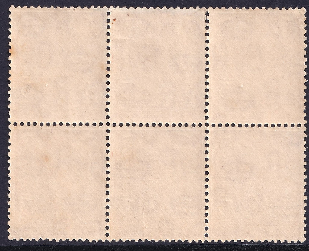 GB 1924 2d Orange Two Blocks of Six UM & Used