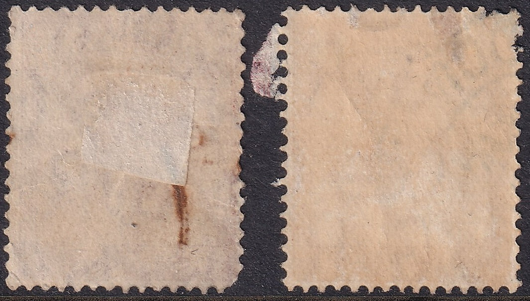 GB 1929 1d Scarlet Varnish (Shiny) Fiscal Used