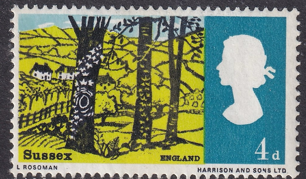 GB 1965 4d UM Landscapes Broken 'N' Variety