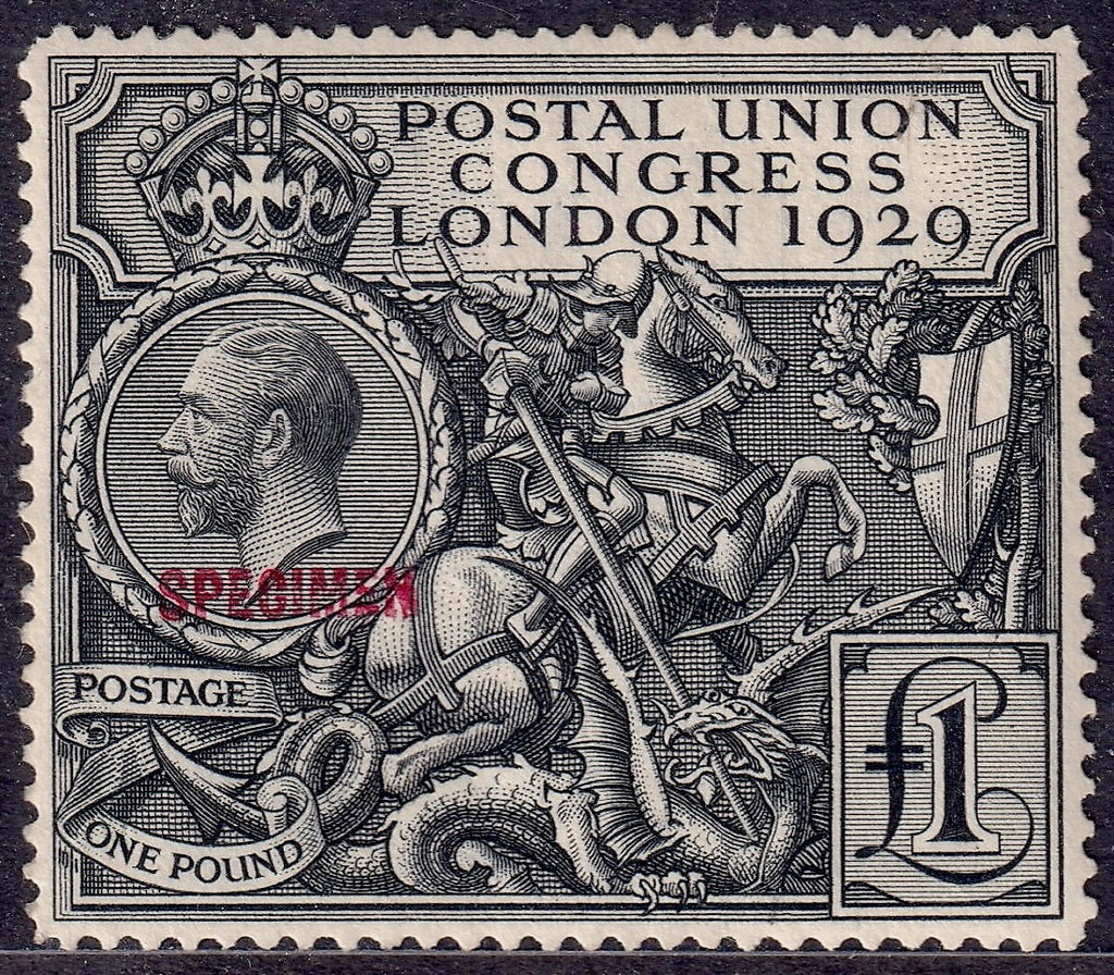 GB 1929 PUC £1 Specimen Type 32