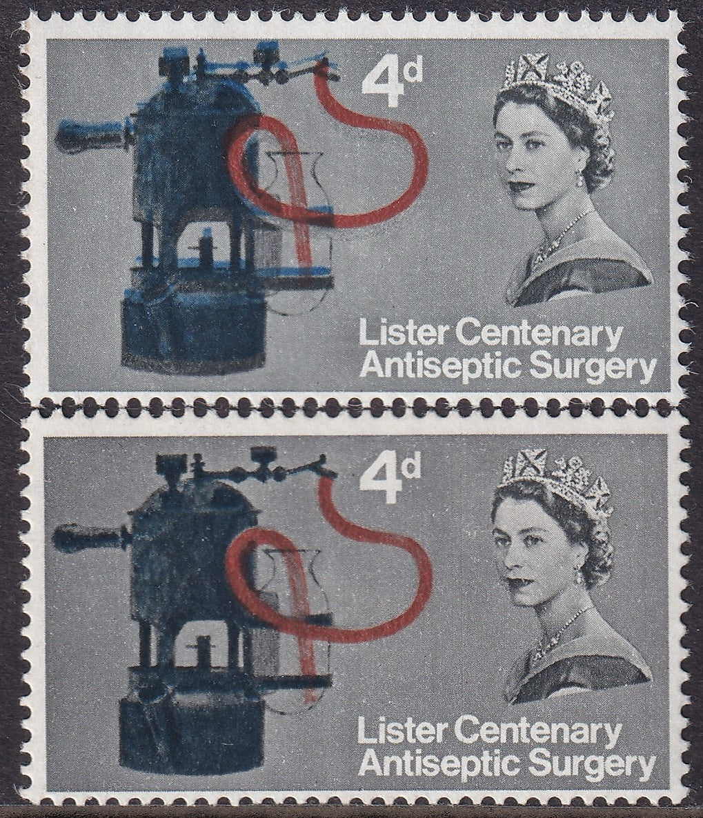 GB 1965 4d UM Colour Shifts Variety