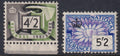 GB 1952/57 4/2 & 5/2 NI Mint Singles
