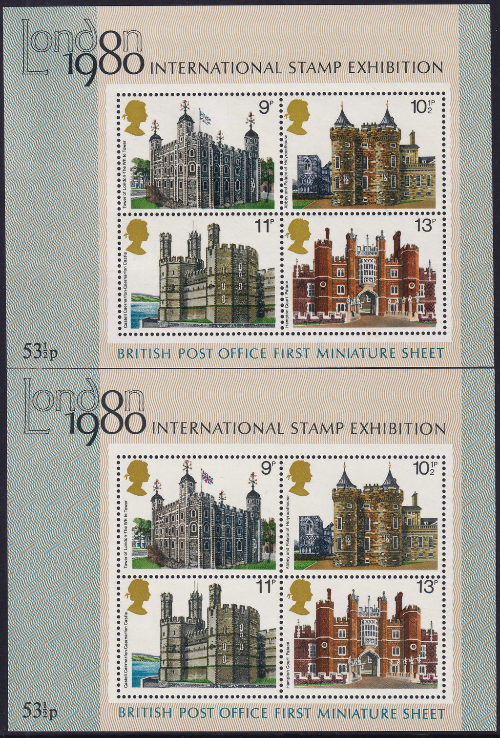 GB 1978 Architecture UM First MS Printing Anomaly Rose-red