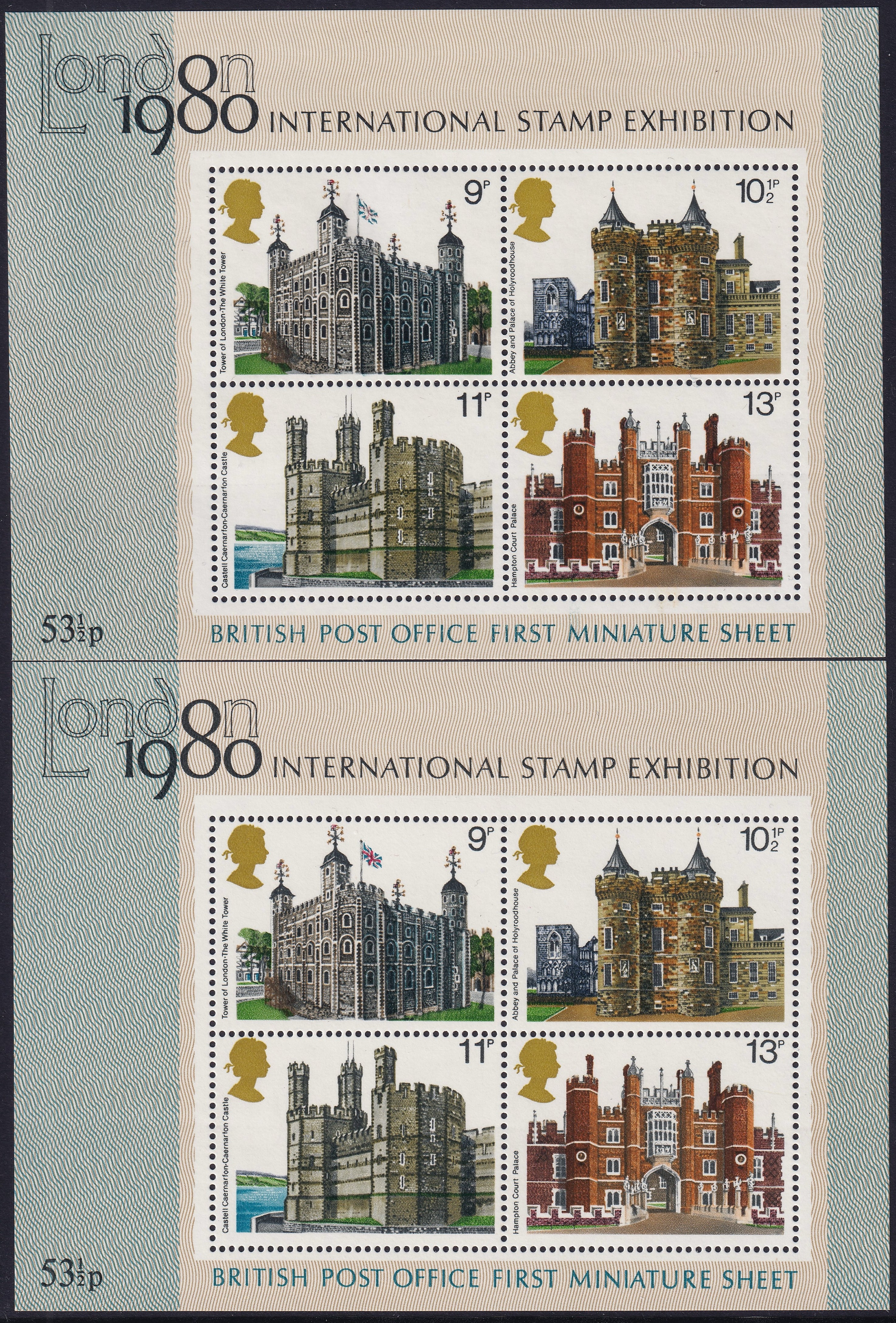 GB 1978 Architecture UM First MS Printing Anomaly Rose-red