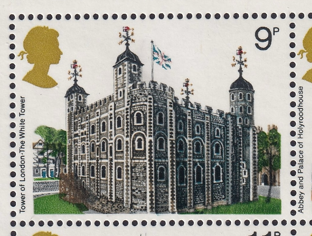 GB 1978 Architecture UM First MS Printing Anomaly Rose-red