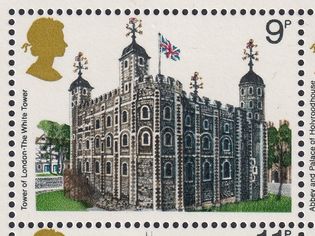 GB 1978 Architecture UM First MS Printing Anomaly Rose-red