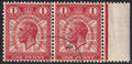 GB 1929 1d PUC Used CO Joined Variety