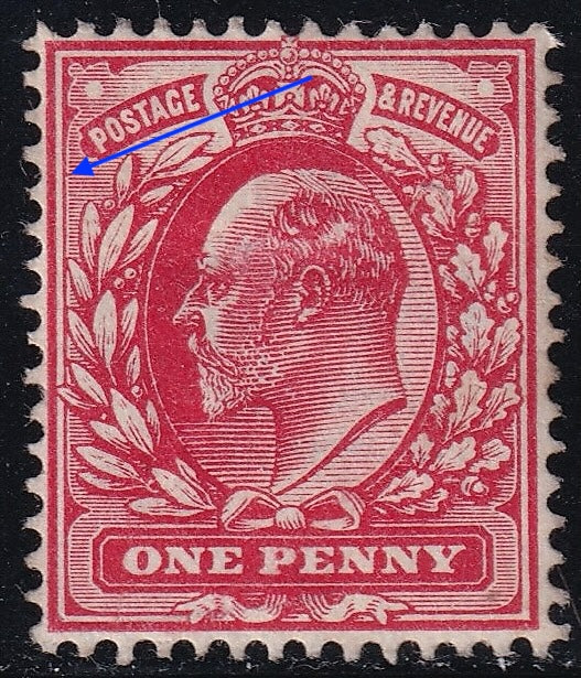 GB 1902 1d MNG Variety