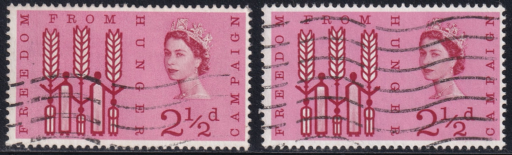 GB 1963/67 Four Used Varieties