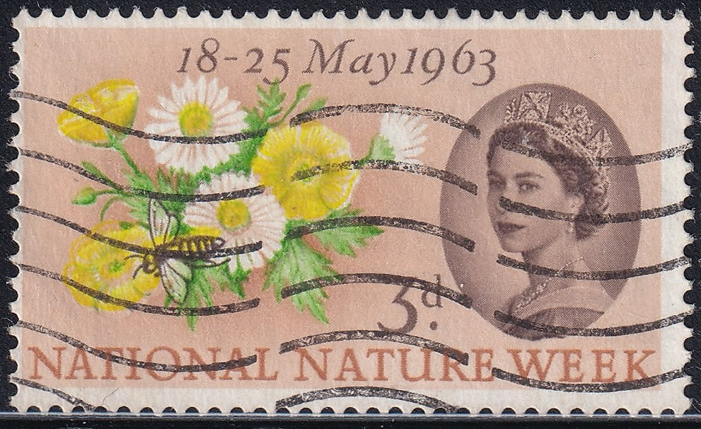 GB 1963/67 Four Used Varieties