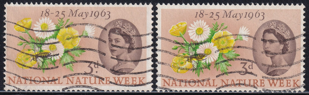 GB 1963/67 Four Used Varieties