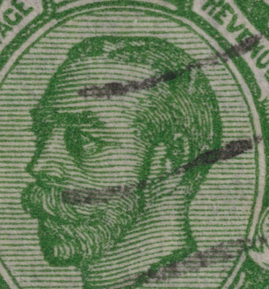 Great Britain 1912 Downey Multiple Cypher Watermark Used Variety Stamp