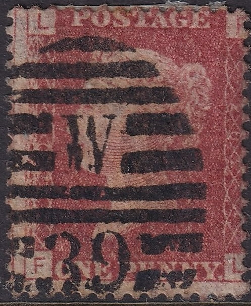 Great Britain 1864 1d Penny Red Plates Mainly Fine Used Collection