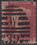 Great Britain 1864 1d Penny Red Plates Mainly Fine Used Collection