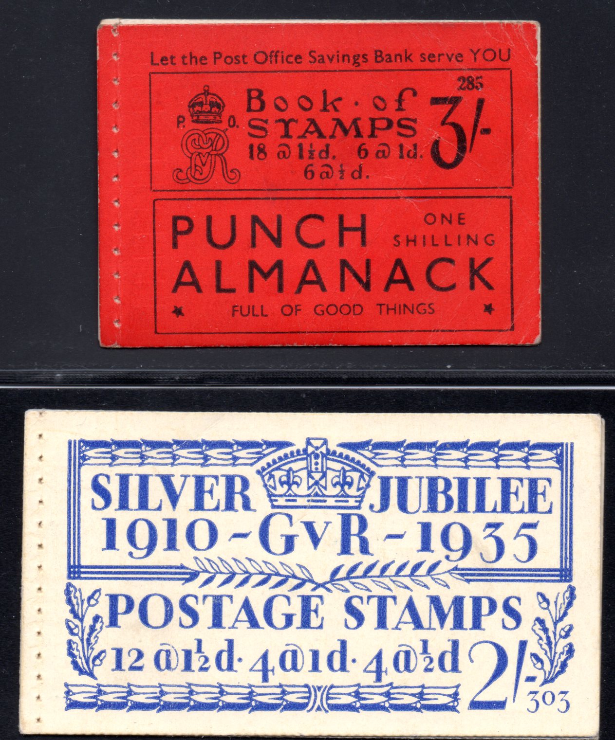 Great Britain 1934 GV Stamp Booklets Collection