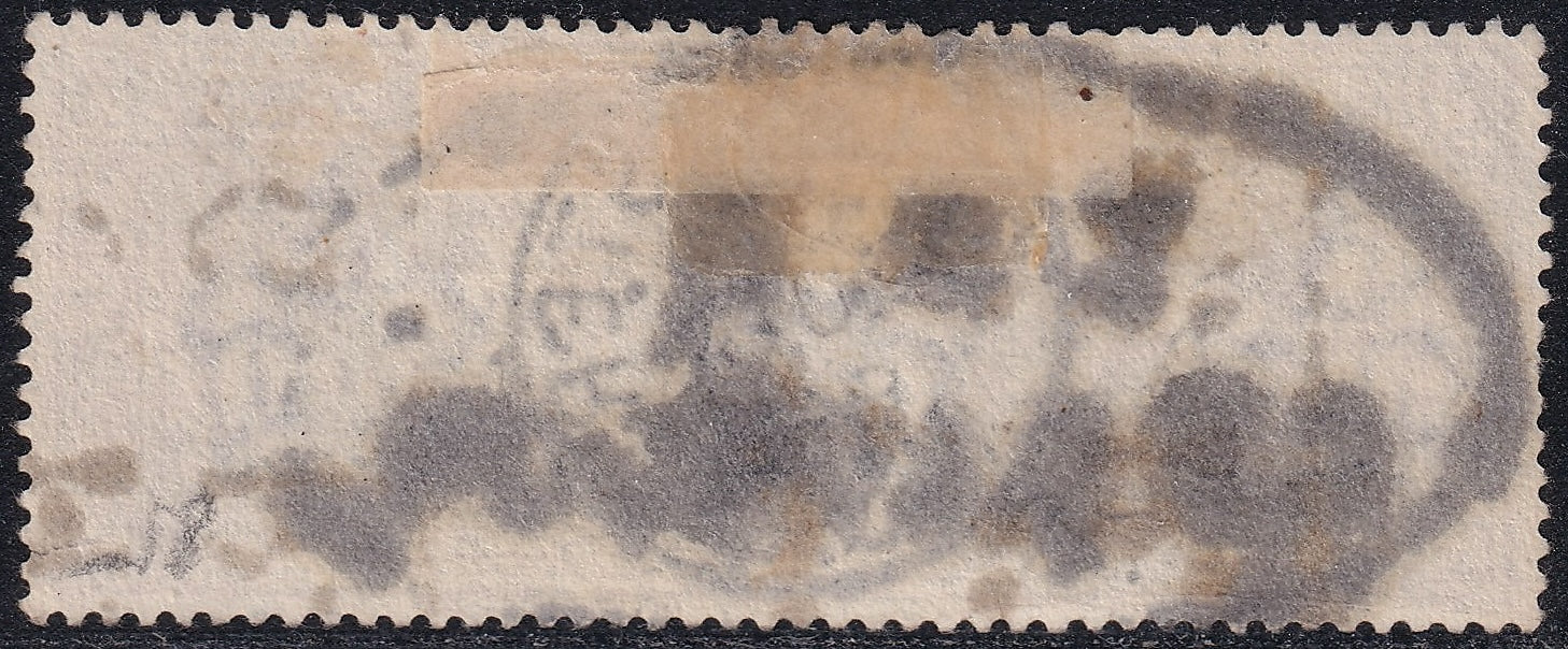 Great Britain 1884 1s Brown-Lilac Early Used Colchester CDS with GPO Oval