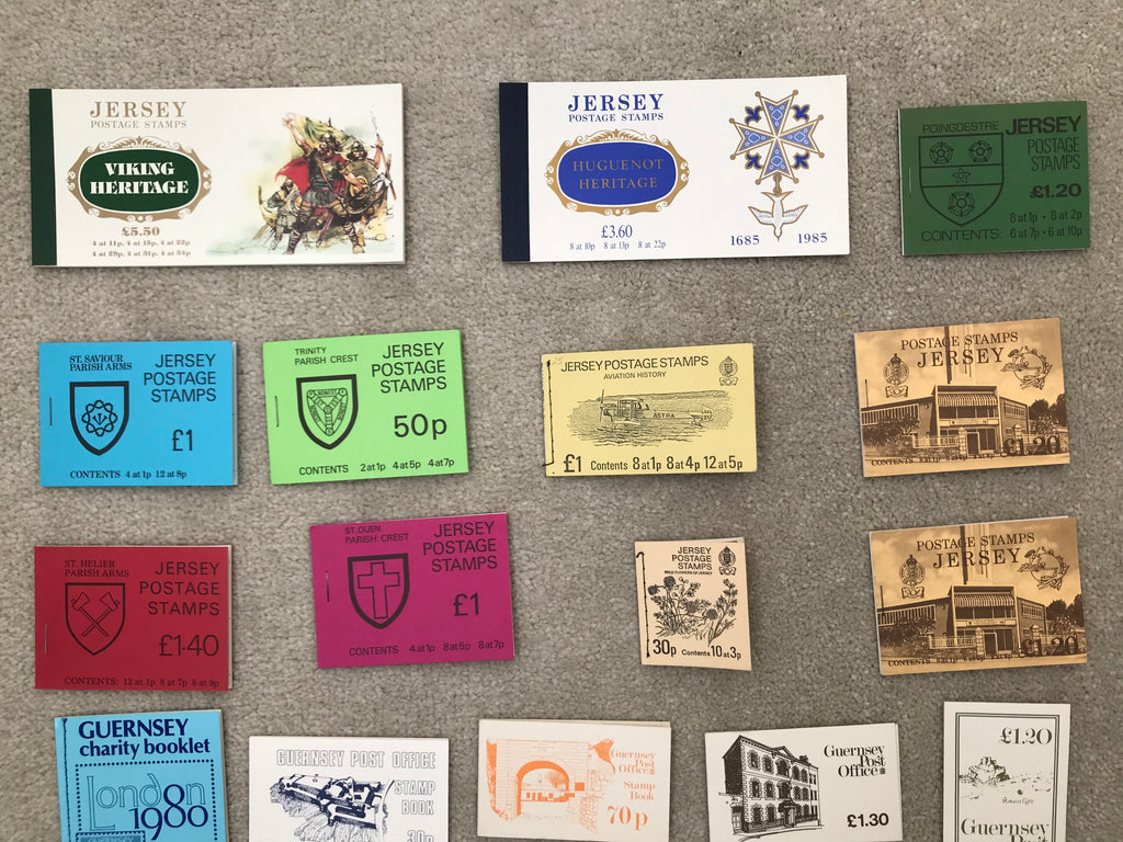 Great Britain 1970-90s Regional Stamp Booklets Collection with Charity Booklets