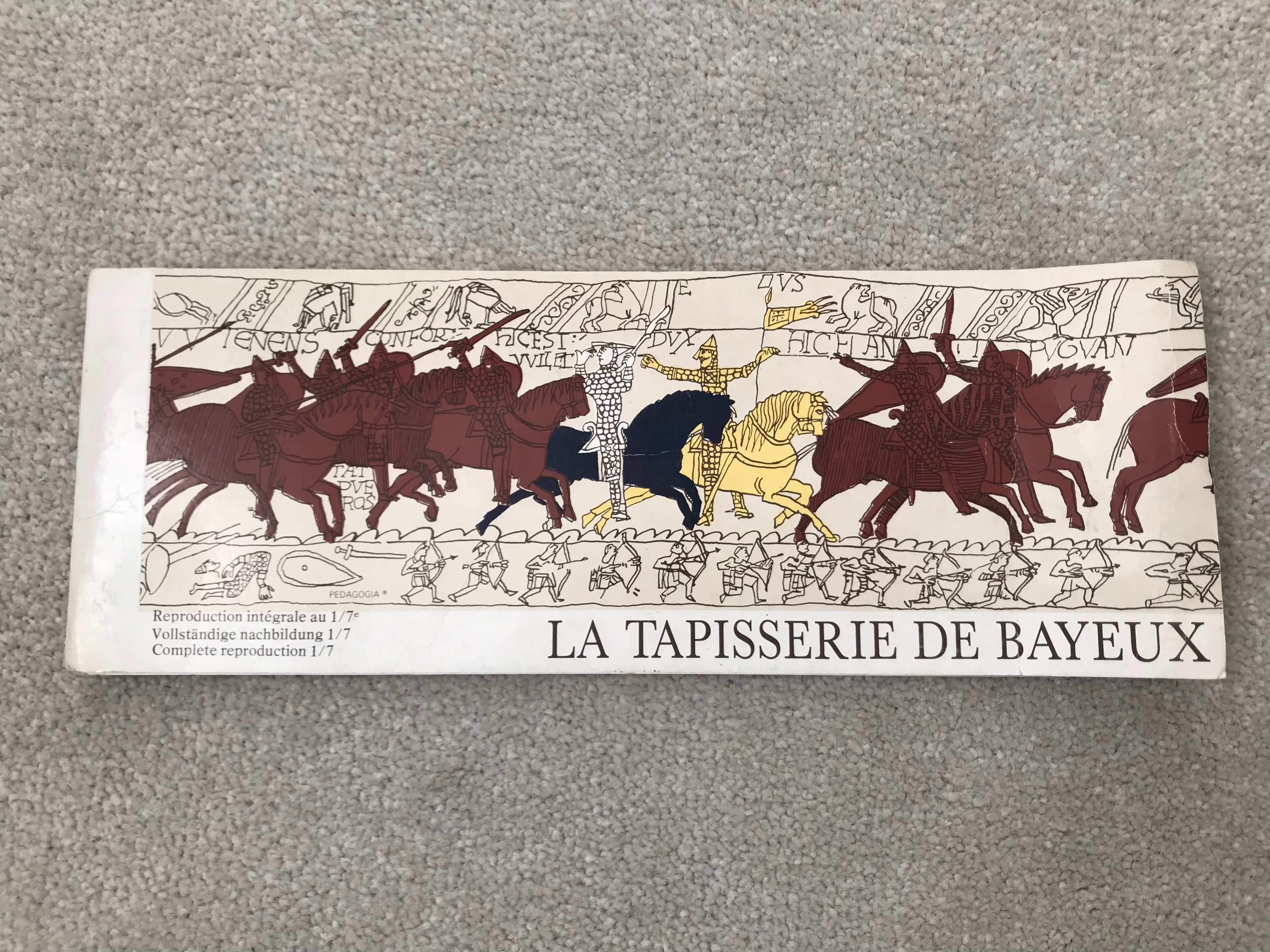 French Bayeux Tapestry One-seventh Reproduction