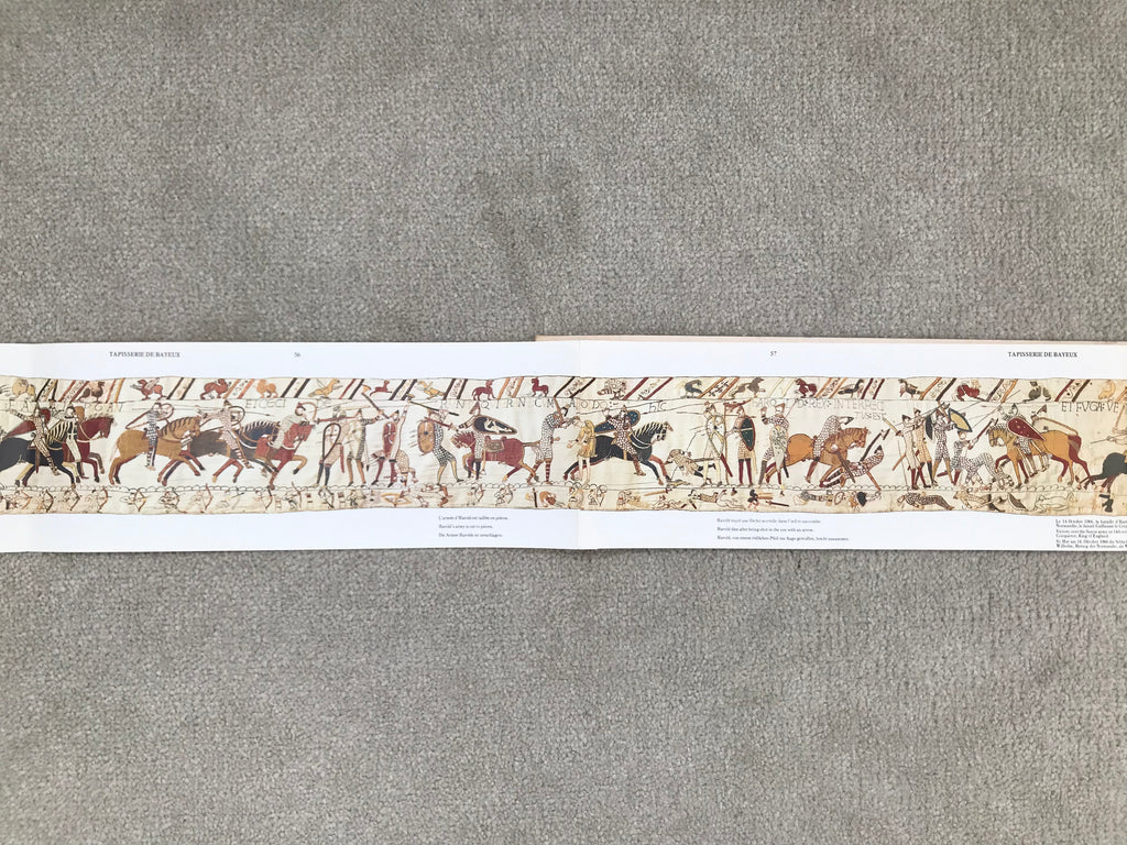 French Bayeux Tapestry One-seventh Reproduction