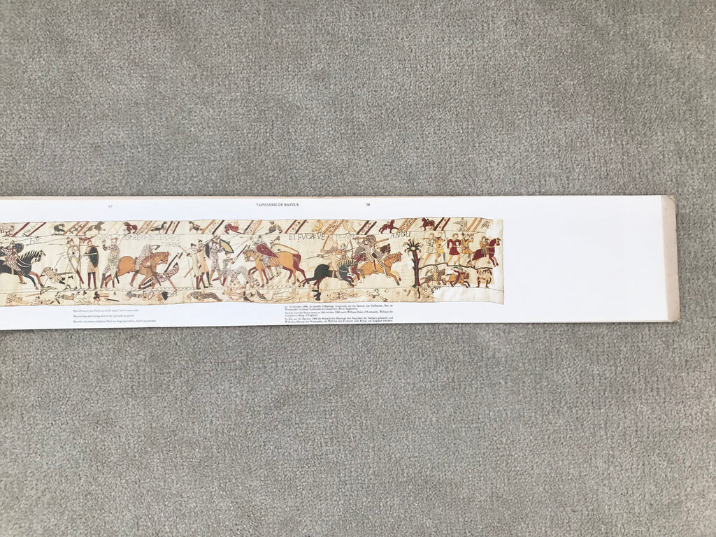 French Bayeux Tapestry One-seventh Reproduction