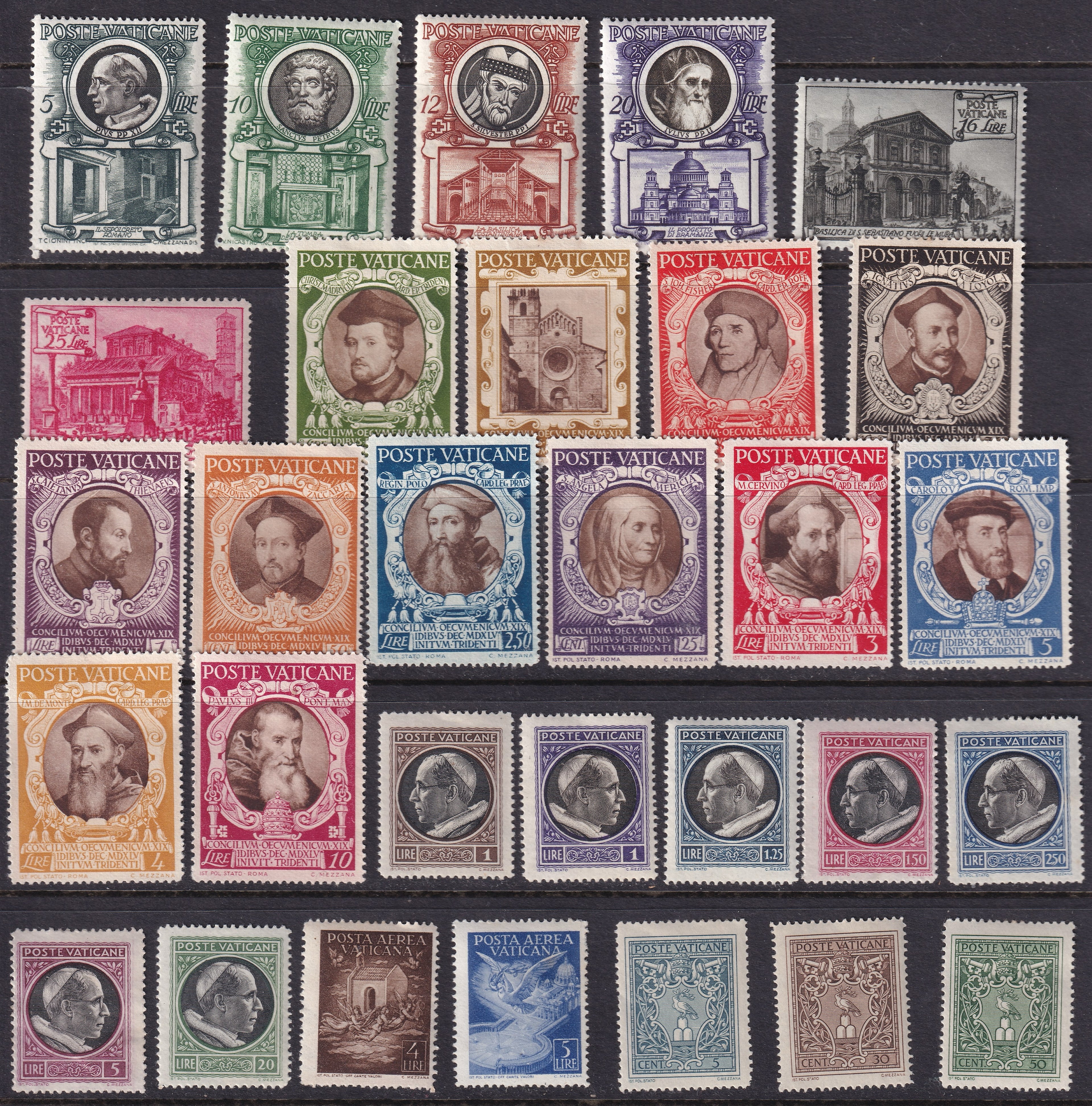 Vatican City 1930s Mint Stamp Selection