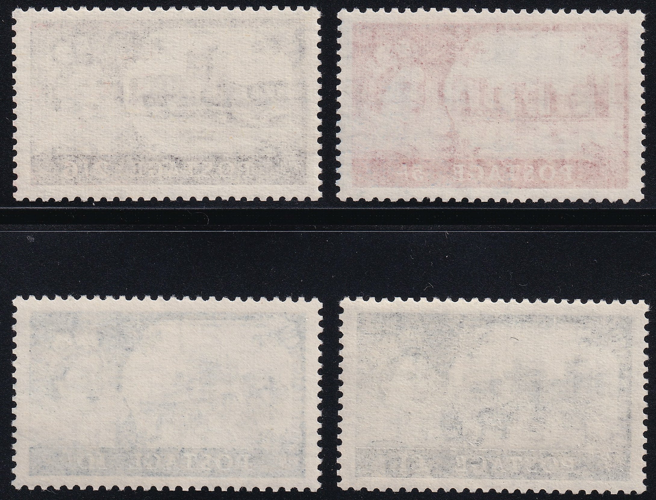 Great Britain 1955 2s6d to £1 Stamps Post Office Fresh Unmounted Mint Set