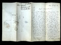 France Postal History 1841 Paris Multi-Rated Entire to London
