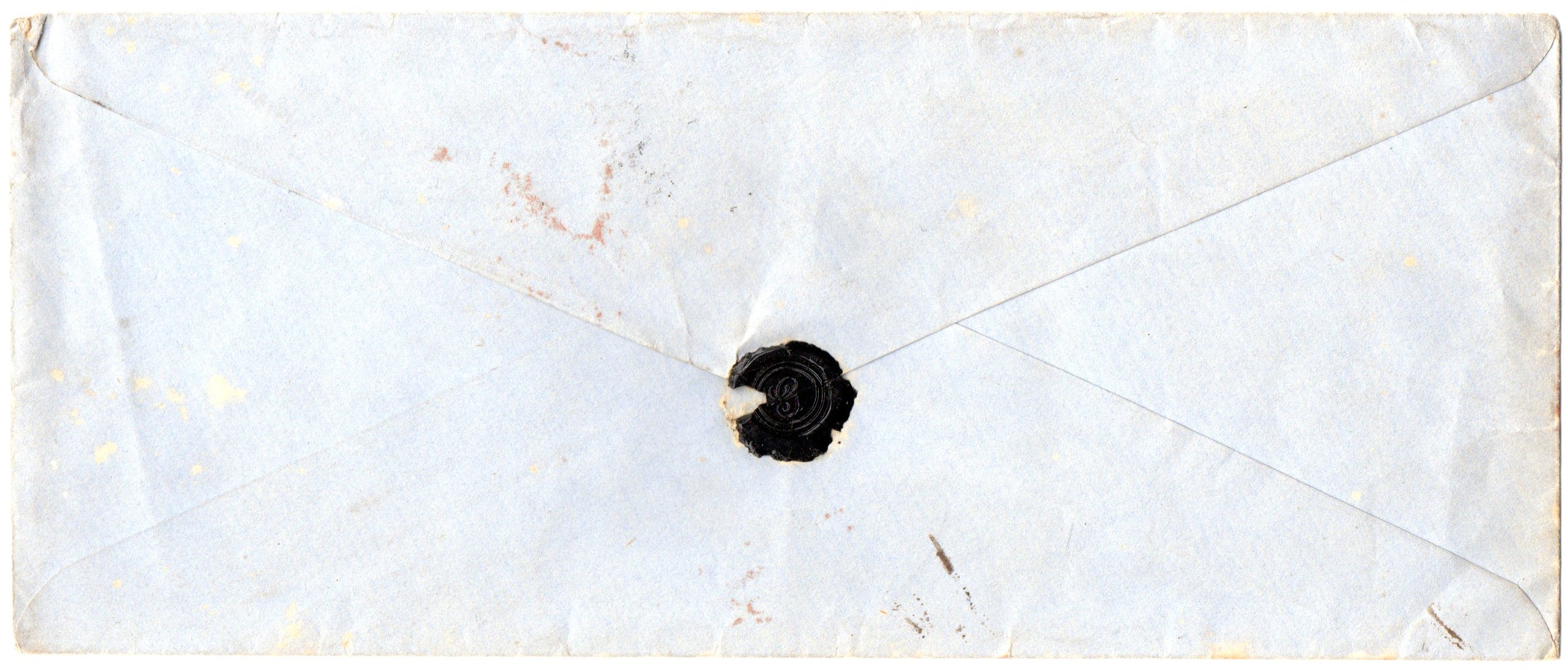 Great Britain 1852 Postal History Letter to Maida Hill 2d Paid in Blue