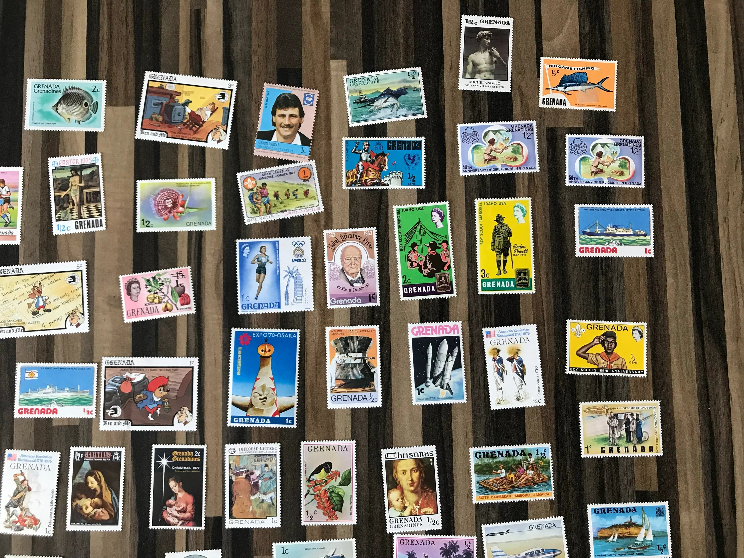Grenada 1960-70s Mint Stamp Selection
