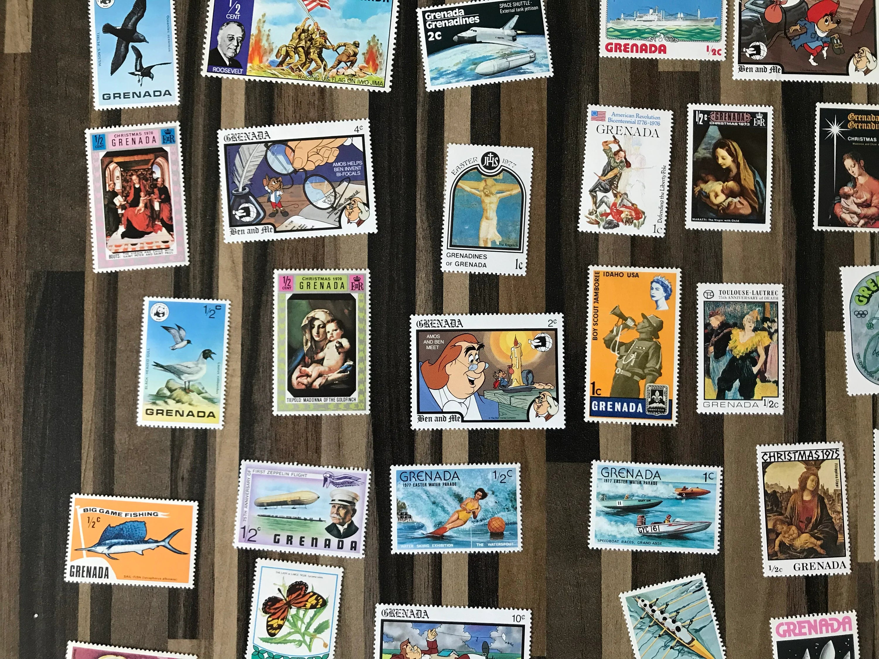 Grenada 1960-70s Mint Stamp Selection