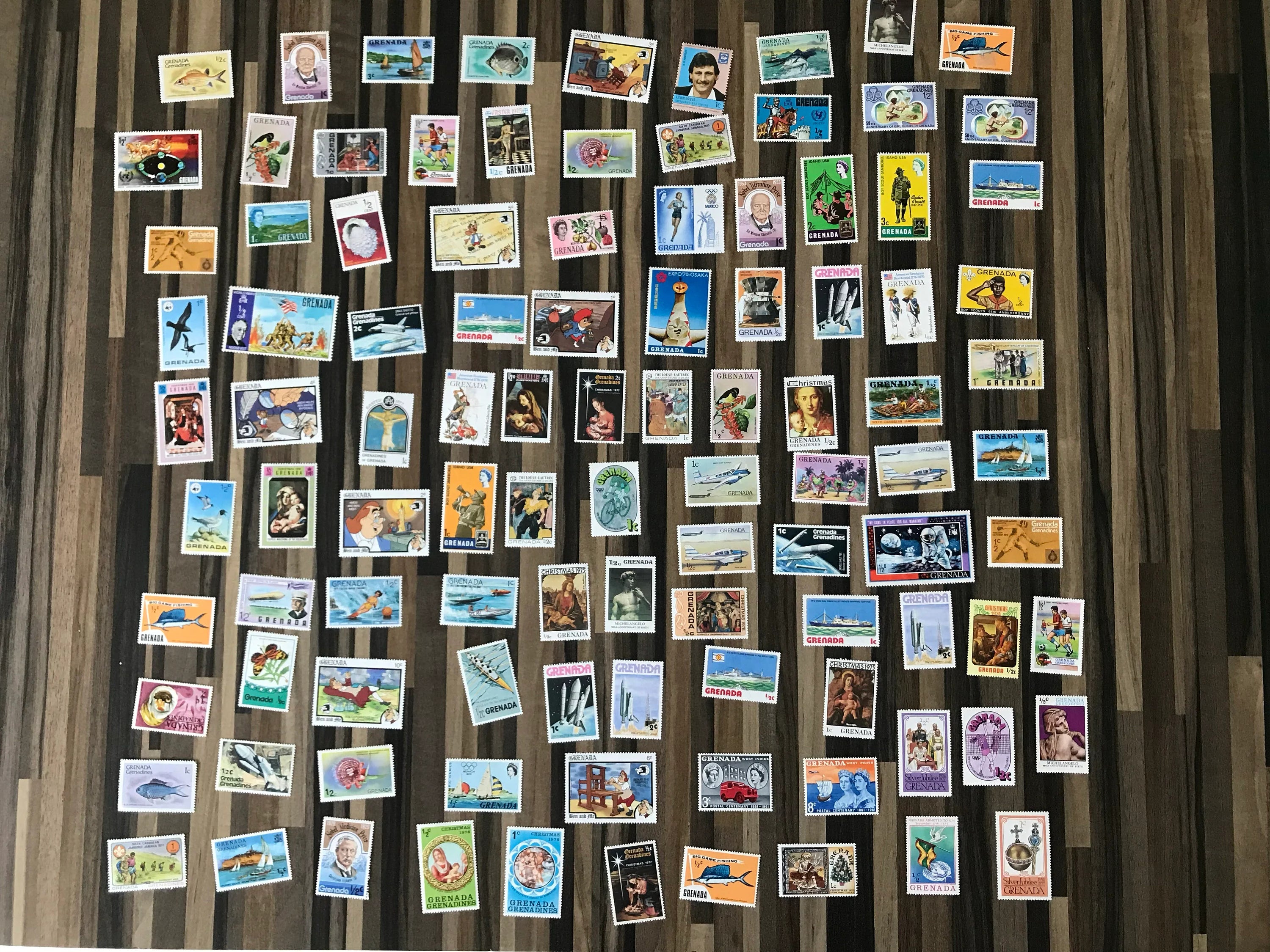 Grenada 1960-70s Mint Stamp Selection