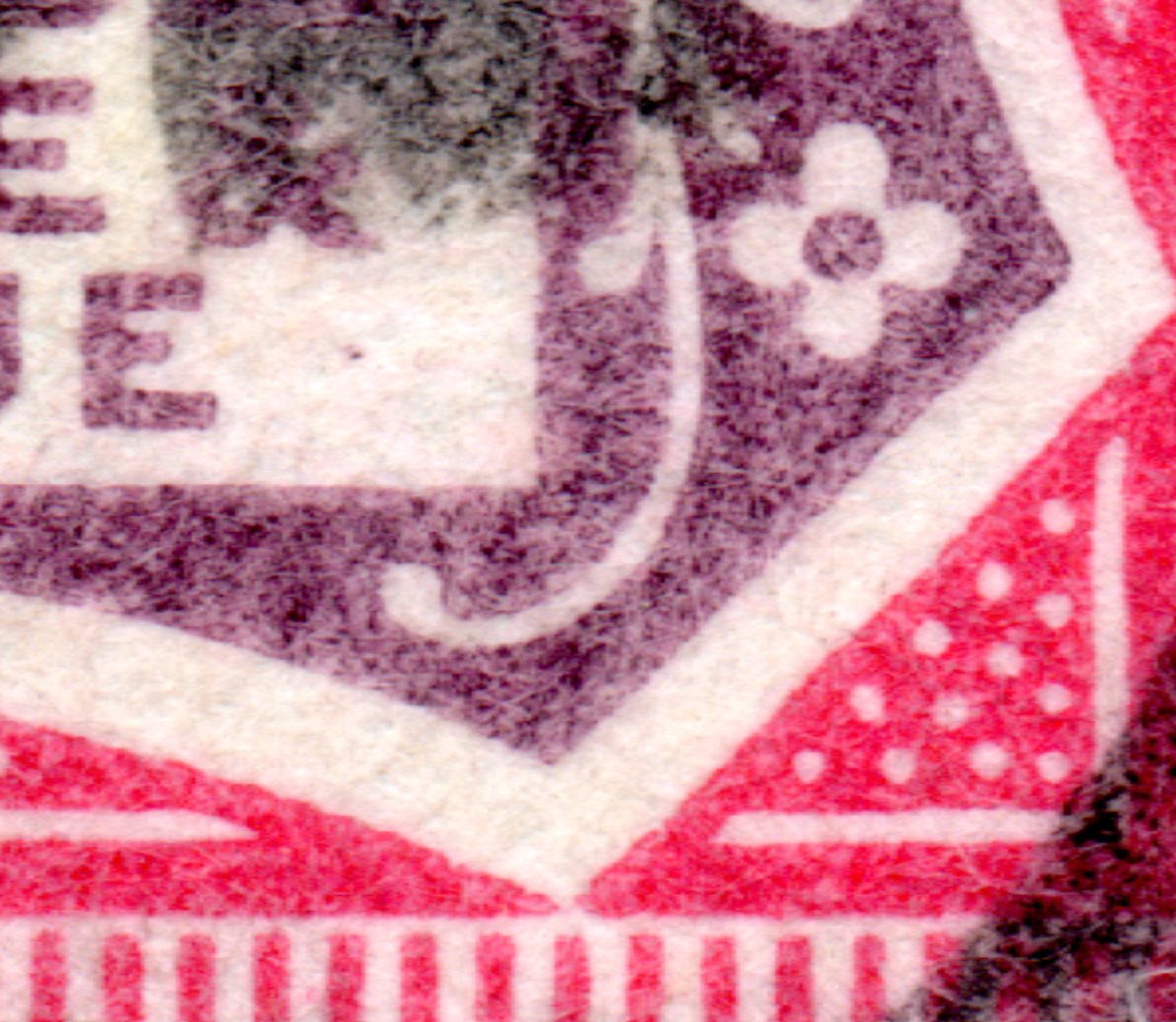 Great Britain 1902 10d De La Rue Stamp Fine Used with Variety Break at Base