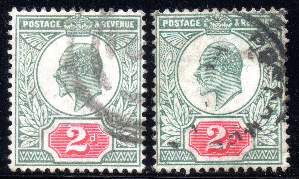 Great Britain 2d Fine Used and Very Fine Used Value Tablet Varieties Selection