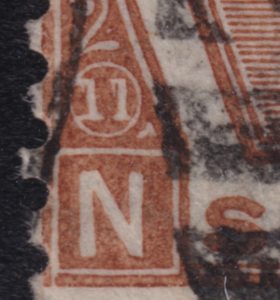Great Britain 1872 6d Stamps Fine Used Shade Pair NF Varieties Figure 11 Left Damaged
