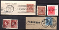 1903/36 Paquebot Selection Tied Original Pieces