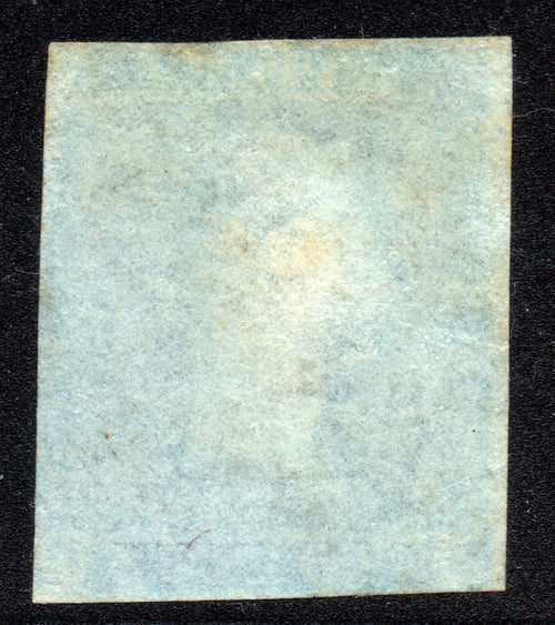 1841 2d Blue Fine Mint Original Gum Lettered GD Variety