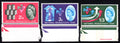 1962 NPY Phosphor Unmounted Mint Bottom Marginal Set of Three