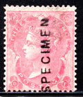 GB 1861 3d Rose Mint Specimen Type 6 Abnormal Shaded Spandrels