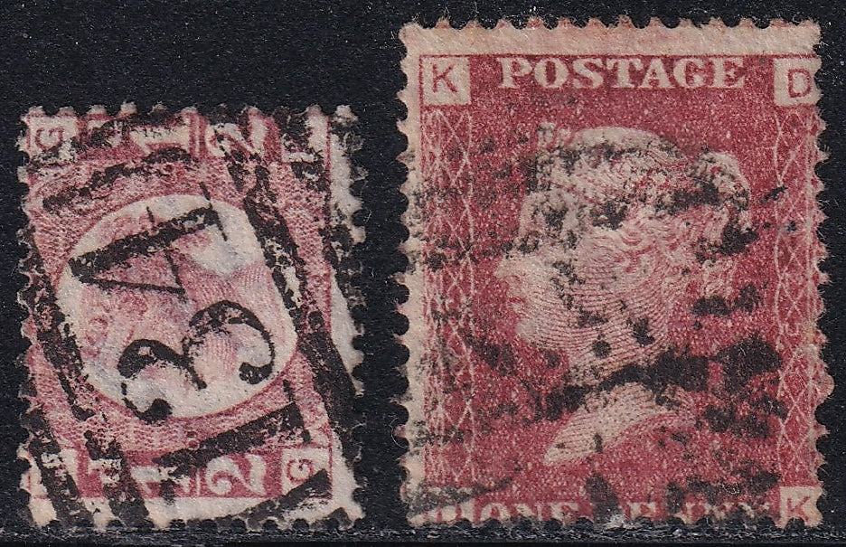 1841 - 1870 Queen Victoria Collection on Original Windsor Leaves SG 8 - 56