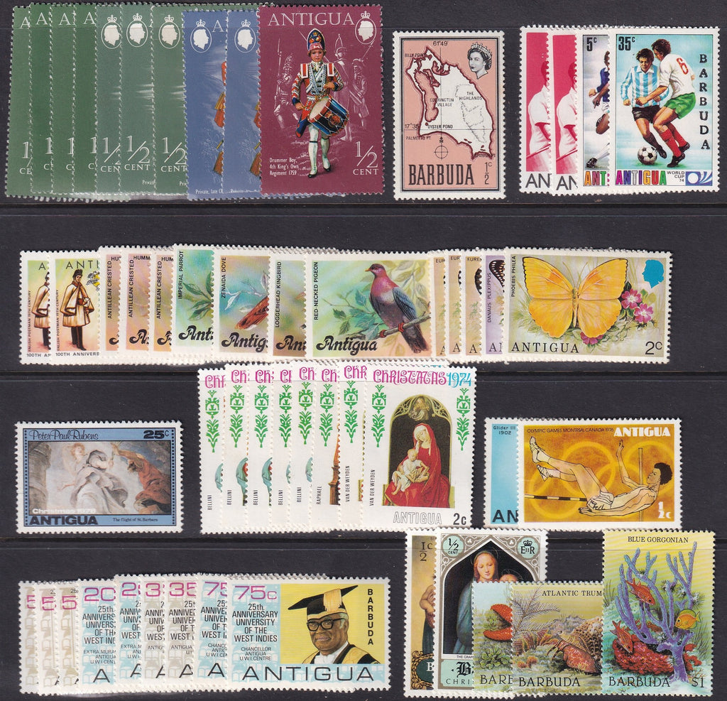 Antigua 1882 Onwards Unmounted Mint and Mounted Mint Collection to $5