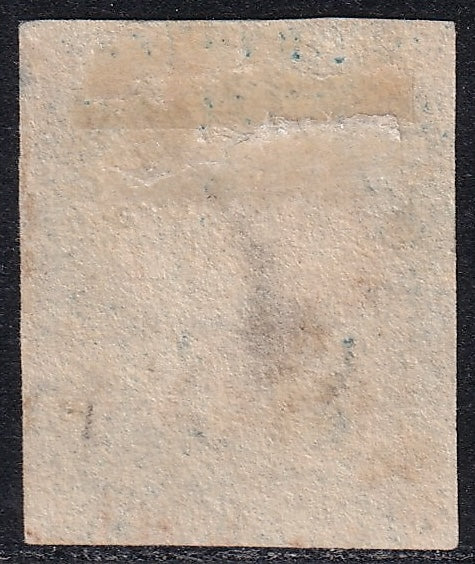 Great Britain 1840 2d Blue Part Black Maltese Cross Lettered NF No Margins