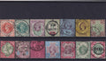 Great Britain 1887-1900 Victorian Jubilee Set of 14 VFU – SG 197/214