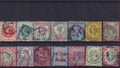 Great Britain 1887-1900 Victorian Jubilee Set of 14 VFU – SG 197/214
